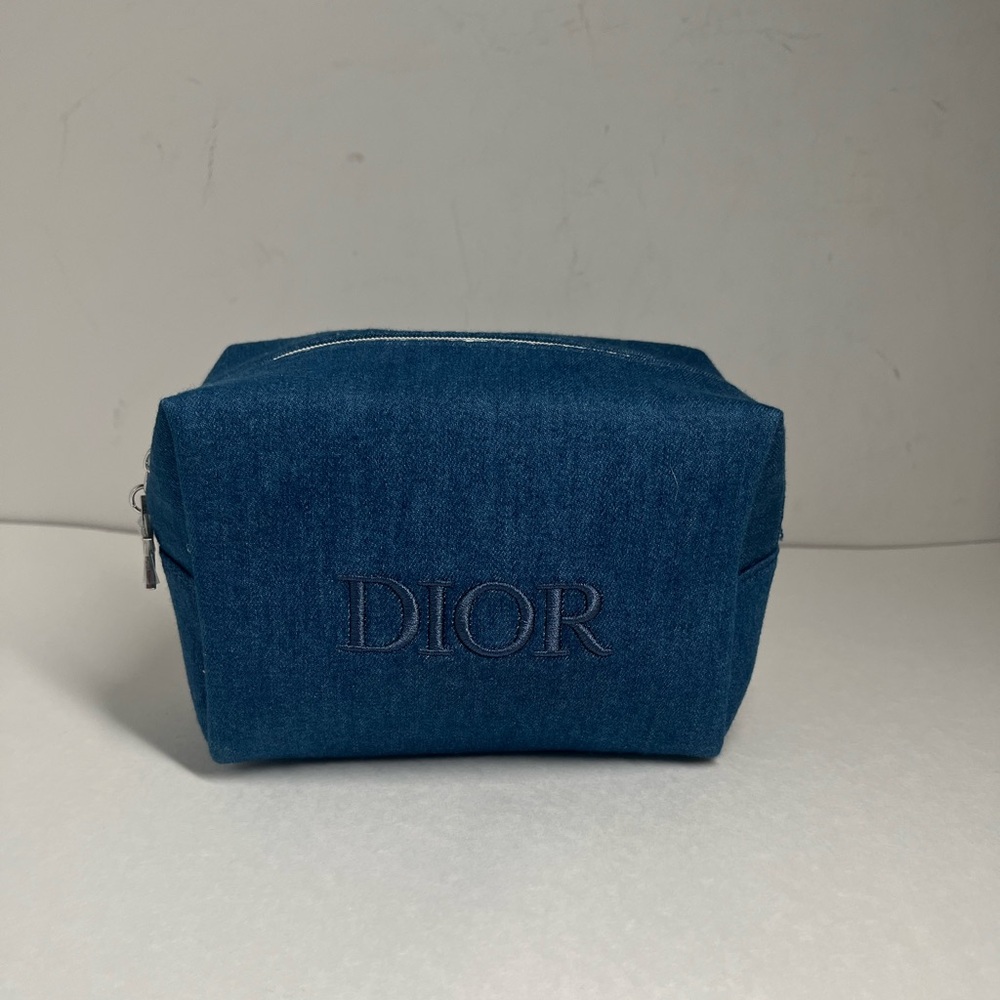 Dior Limited Edition Novelty Denim Pouch
